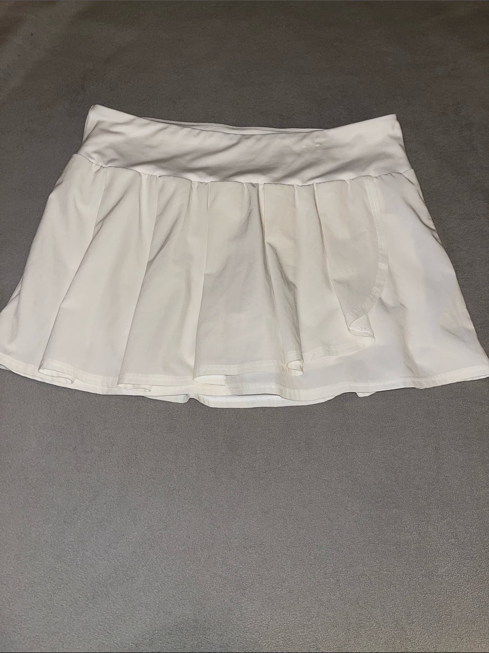 Xersion White Pleated Active Tennis Skort